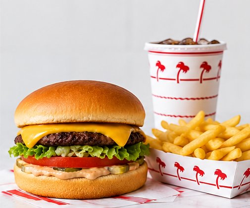 #2 Cheeseburger Combo